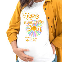 Voici Le Baby shower Son Retro Boys
