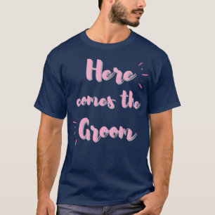 T-shirt Voici le marié