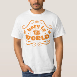 T-shirt Voici le monde