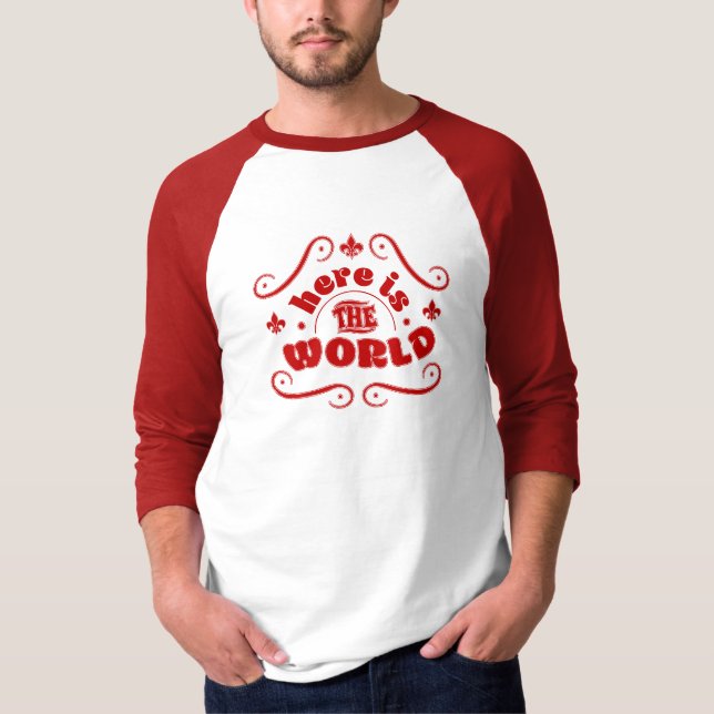 T-shirt Voici le monde (Devant)