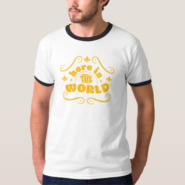 T-shirt Voici le monde (Devant)