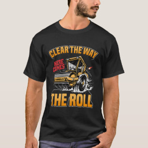T-shirt Voici Le Roll Steamroller