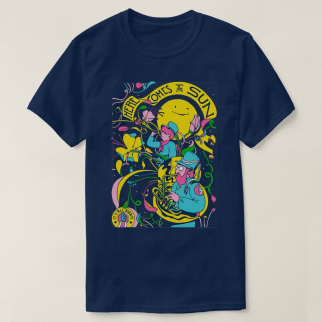 T-shirt Voici le soleil 1 (Design devant)