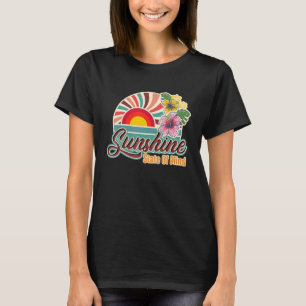 T-shirt Voici Le Soleil Sunshine État D'Esprit Floride