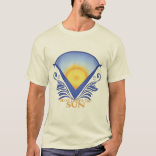 T-shirt Voici le Soleil - Vibrant Sunrise Graphic Tee