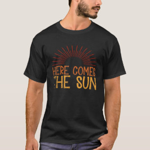 T-shirt Voici Le Soleil Vintage Retro Beach Summer Vaca