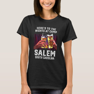 T-shirt Voici Les Nuits Au Camp Salem Camping South Ca