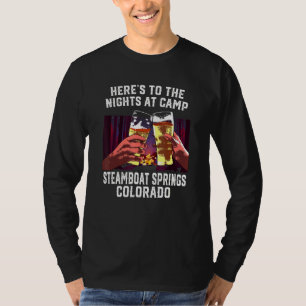 T-shirt Voici Les Nuits Au Camp Steamboat Springs Camp