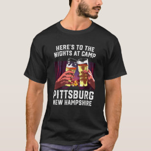 T-shirt Voici Les Nuits Au Camping Camp Pittsburgh