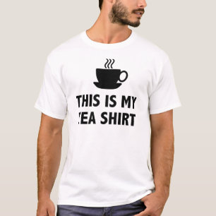 T-shirt Voici Ma Chemise À Thé