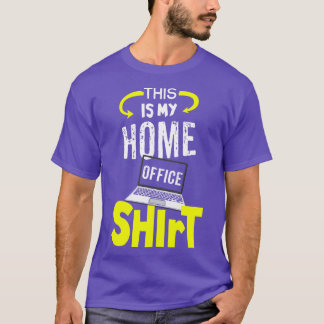 T-shirt Voici ma chemise de bureau 1