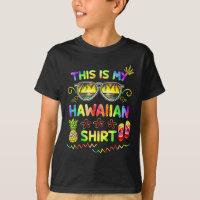 Voici Ma Chemise Hawaïenne Luau Aloha Hawaii Beach