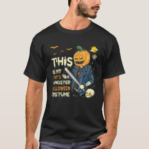 T-shirt Voici ma mafia de l'Halloween Gangster Costume 192