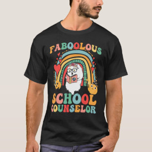 T-shirt Voici Mes Vibes Éffrayantes Faboolous School Couns