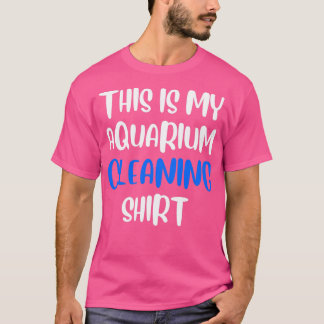 T-shirt Voici Mon Aquarium Nettoyant Drôle Poisson Amoureu