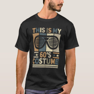 T-shirt Voici Mon Costume 60S 60 Styles Disco Homme 60'S 1