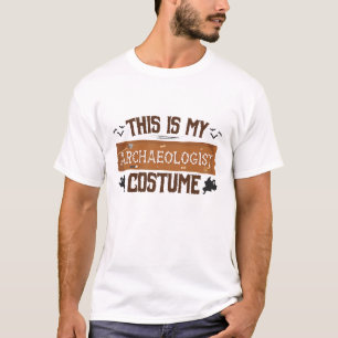T-shirt Voici Mon Costume D'Archéologue Halloween