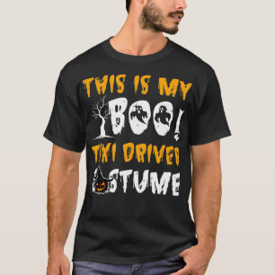 T-shirt Voici Mon Costume De Chauffeur Boo Tai Boo Ghost H