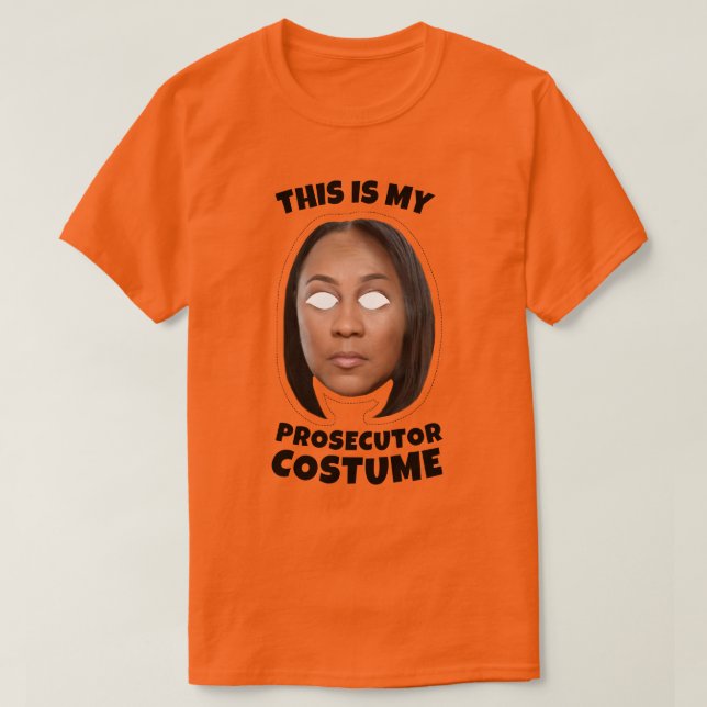 T-shirt Voici mon costume de procureur Fani Willis (Design devant)