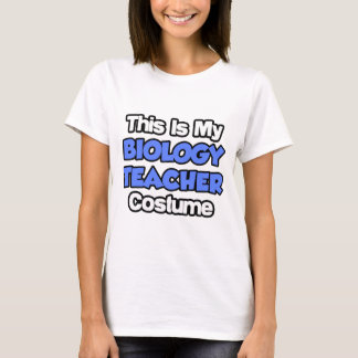 T-shirt Voici Mon Costume D'Enseignant En Biologie