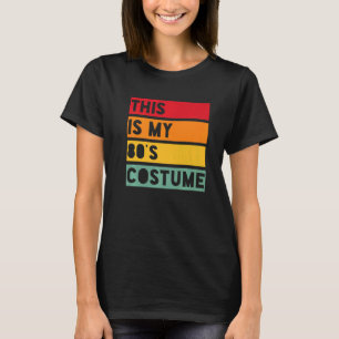 T-shirt Voici mon costume des années 80