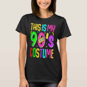 T-shirt Voici mon costume des années 90