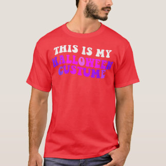 T-shirt Voici Mon Costume D'Halloween2715