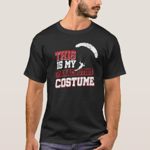 T-shirt Voici Mon Costume Parachutiste