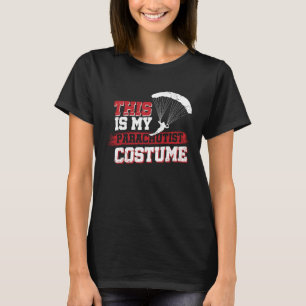 T-shirt Voici Mon Costume Parachutiste
