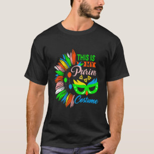 T-shirt Voici Mon Costume Purim Adulte Mardi Gras New Orle