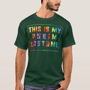T-shirt Voici Mon Costume Purim Juif Joyeux Purim Holida