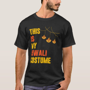 T-shirt Voici mon Diwali Custom Shubh Deepalawi Colorée