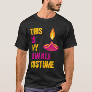 T-shirt Voici mon Diwali Deepavali Retro Diwali Festival
