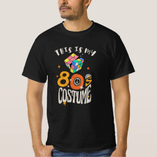 T-shirt Voici mon effet Costume Grunge des années 80