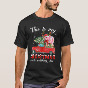 T-shirt Voici Mon Film De Noël Avec Qui Je Regarde