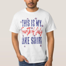 Voici mon quatrième Juillet Lake Shirt
