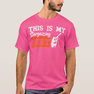 T-shirt Voici Mon Télescope D'Astronomie De Chemise Starga