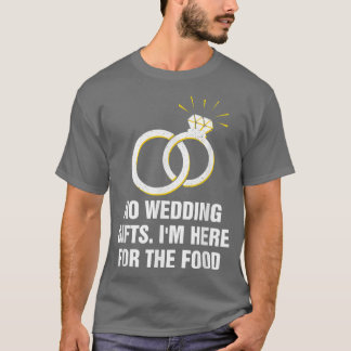 T-shirt Voici pour la mariée et la mariée du Mariage alime