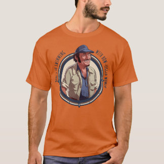 T-shirt Voici Pour Nager Avec Des Femmes Aux Pattes Bow