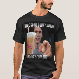 T-shirt VOICI QUELQUES DUNKY DONUT - JERMA FUNNY Essential