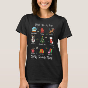 T-shirt Voici Quelques-Uns De Mes Choses Préférées