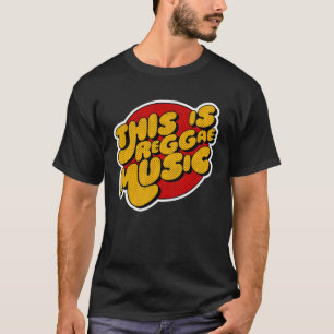 T-shirt Voici Reggae Music