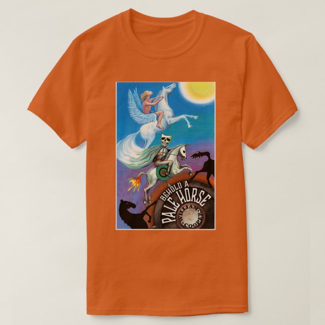 T-shirt Voici Un Cheval Pâle Parfait Cadeau (Design devant)