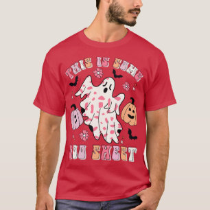 T-shirt Voici Un Cool De Feuille De Boite Ghost Funny Hall
