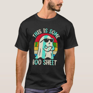 T-shirt Voici un costume de feuille de livre drôle Hallowe