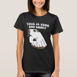 T-shirt Voici une Capybara De Boo Sheet.