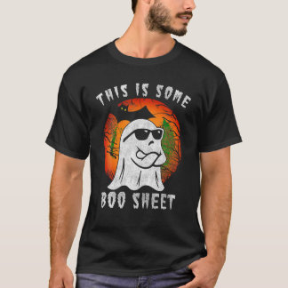 T-shirt Voici Une Feuille De Boite Des Cadeaux Fantômes Am