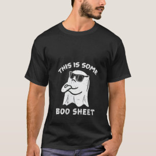 T-shirt Voici Une Feuille De Boite Éffrayant Fantôme Horre