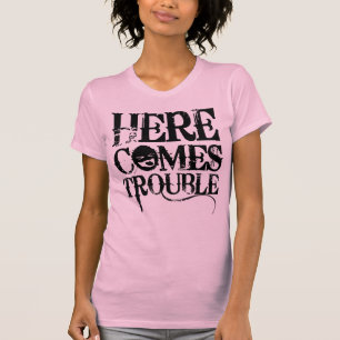 T-shirt Voici venir la chemise de problème