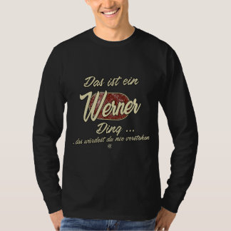 T-shirt Voici Werner Ding Family Werner